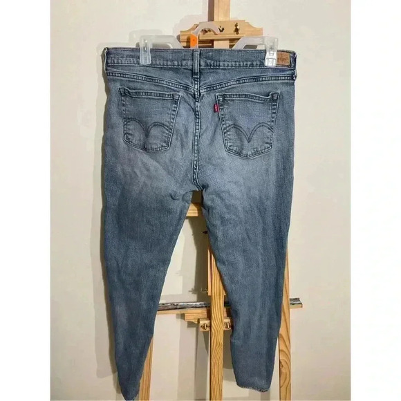 Levi’s 505 Straight Leg Women Blue jeans size 12 - Picture 2 of 9